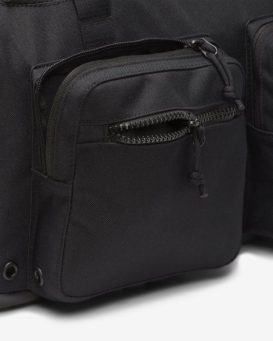 南 2021 8月 NIKE UTILITY ELITE 黑色 氣墊背帶 手提包 旅行袋 健身袋 CK2795-010