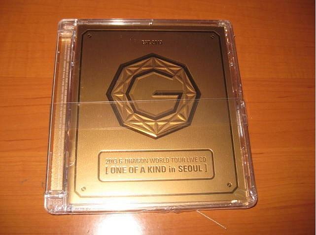 全新韓國 BIGBANG【G-DRAGON 2013 演唱會專輯】CD (韓版)  青銅版