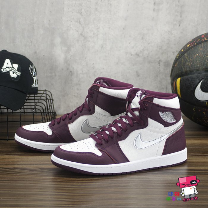 球鞋補習班NIKE AIR JORDAN 1 HIGH OG BORDEAUX 酒紅波爾多男555088