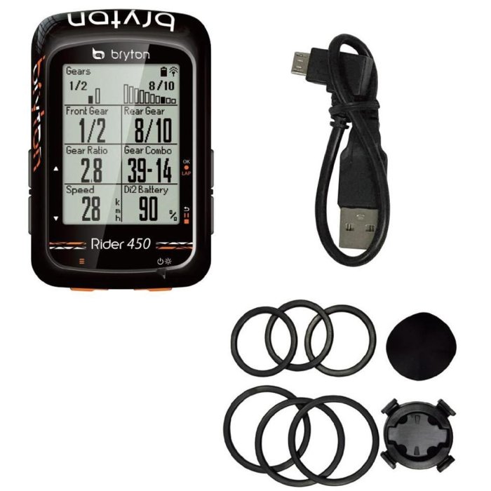 GPS Bryton GPS BRYTON RIDER 450 T FC + COMBO INCLU