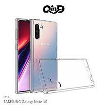 *Phone寶*QinD SAMSUNG Note10/ Note10+ 雙料保護套 透明殼 硬殼 防摔殼