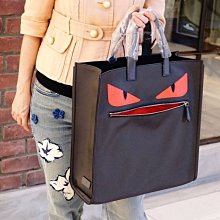 Fendi 7VA367 Monster Tote 怪獸托特包 灰