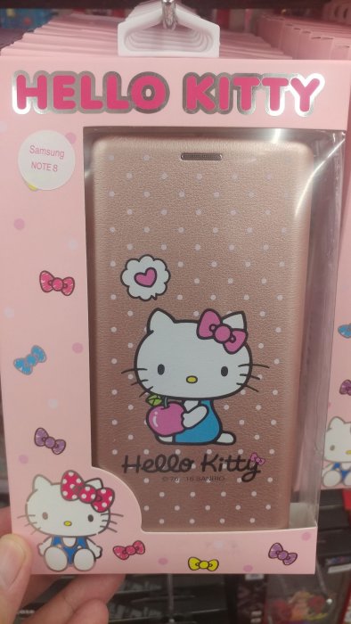 柯先生三麗鷗KITTY凱蒂貓三星Galaxy NOTE8小熊.寶石系列全包款式軟殼超質感磁扣皮套手機殼手機套保護殼