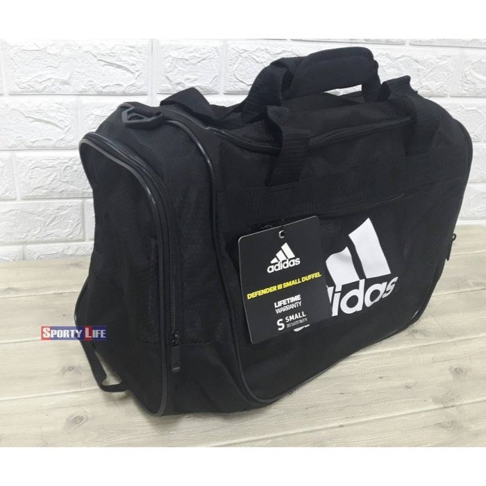 【SL美日購】Adidas Defender III Small Duffel 黑色 行李袋 愛迪達 旅行袋 美國代購