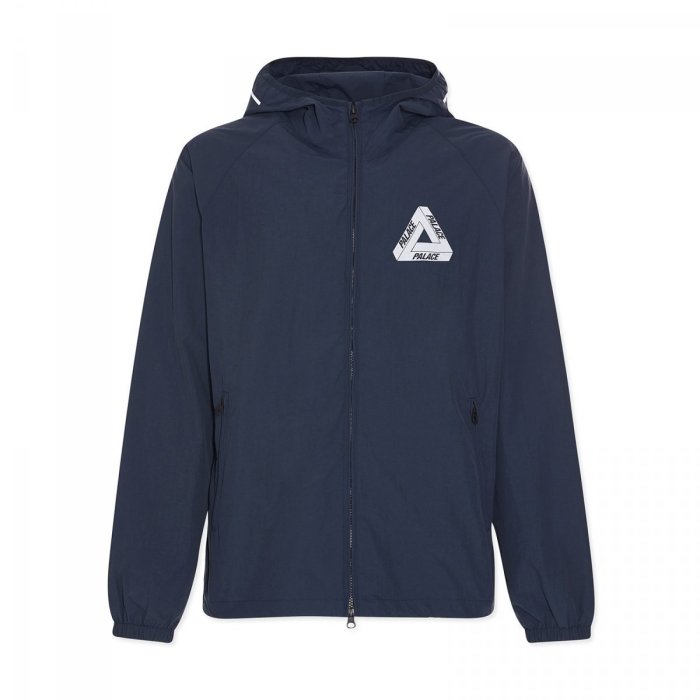 Palace Skateboards 3M Crank Jacket 反光連帽外套深藍S | Yahoo