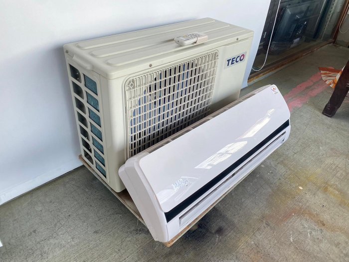 宏品全新二手家電器 AC012601H*東元5-6坪變頻分離冷氣(有遙控2.8KW)220V*冰箱 洗衣機 電風扇 除濕機 熱水器 沙發 床組 中古傢俱OA辦公