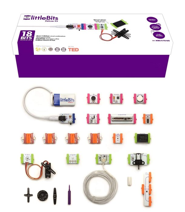 littleBits Electronics Deluxe Kit 18塊模組 全新 現貨 含稅