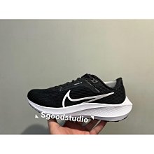 S.G NIKE Air Zoom Pegasus 40 DV3854-001 黑 白 小飛馬 訓練 女款 慢跑鞋