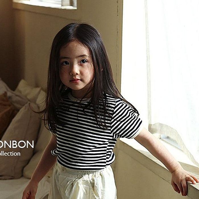 XS~XL ♥上衣(NAVY) DISCO BONBON-2 24夏季 DBN240508-037『韓爸有衣正韓國童裝』~預購