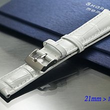 【時間探索】 進口 浪琴 LONGINES 代用高級錶帶 ( 21mm)