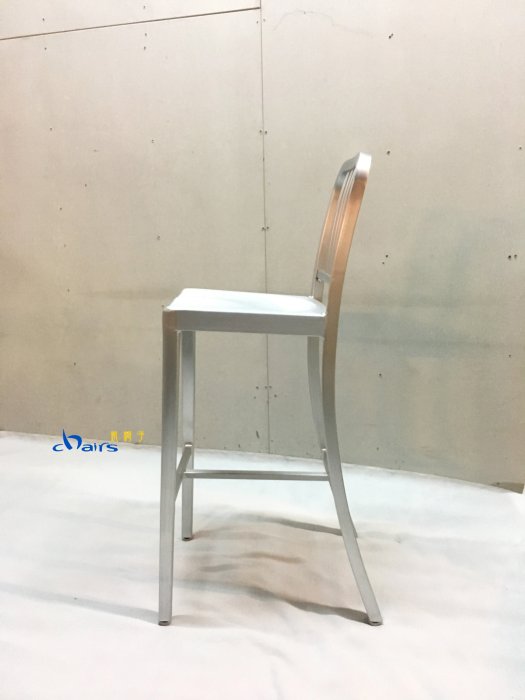 【挑椅子】Navy Barstool 海軍吧椅 吧檯椅。鋁合金。(復刻品) ST-028