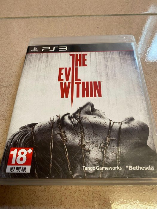 PS3 evil within 邪靈入侵 中文版 光碟無刮