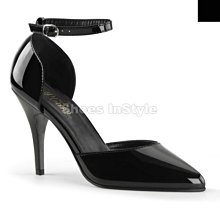 Shoes InStyle《四吋》美國品牌 PLEASER 原廠正品漆皮尖頭瑪莉珍高跟包鞋 有大尺碼『黑色』