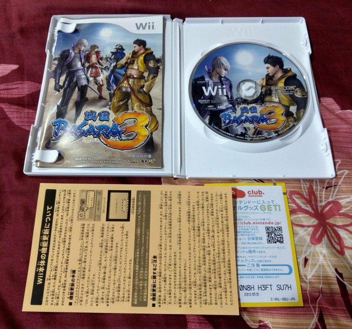 wii 戰國 BASARA3  wii u可用  (編號145)