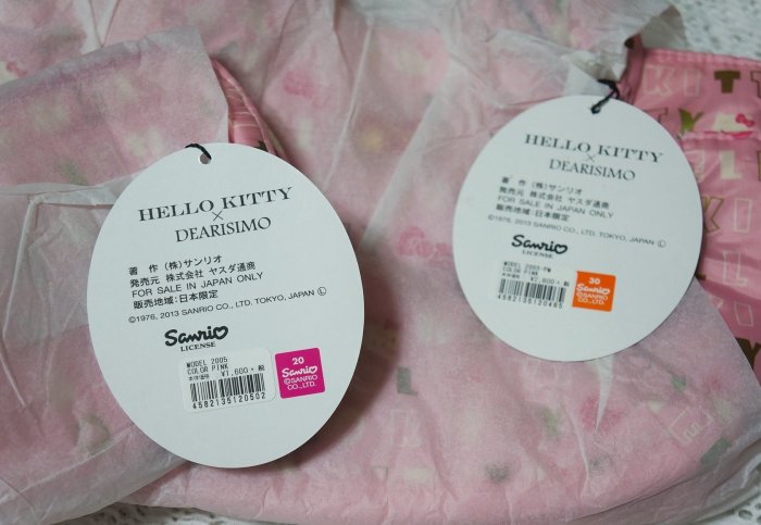 瘋日本-三麗鷗福袋-Hello Kitty聯名粉紅空氣托特包/化妝零錢包-特價一組980元(日幣4400元)