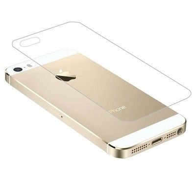 【妞妞♥３C】APPLE iPhone5Se iPhone4S 玻璃背貼 9H防刮強化鋼化玻璃膜 保護貼膜 防爆膜