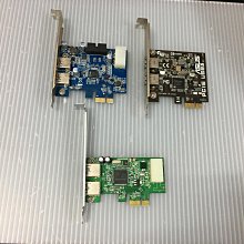 電腦雜貨店→ PCI-E USB 3.0 介面卡 隨機出貨 拆機良品 1片$100