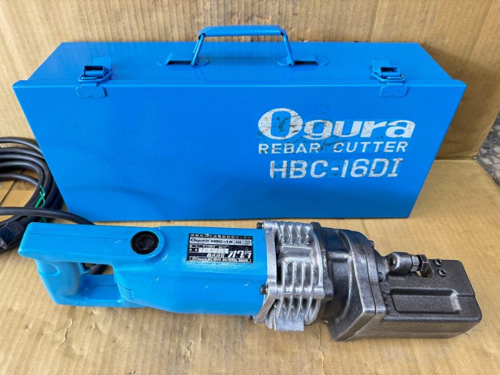 "外匯嚴選'' Ogura HBC-16DI 手提式 5分 電動油壓剪 鋼筋切斷機 二手/中古/日本原裝