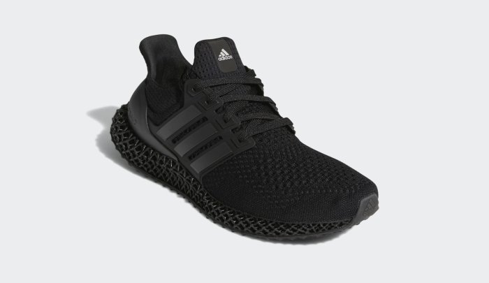 Adidas ULTRA 4D  Triple Black 黑魂 全黑 透氣 運動百搭慢跑鞋 FY4286男女鞋