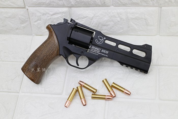 台南 武星級 Chiappa Rhino 50DS 左輪 手槍 CO2槍 升級版 黑 ( 左輪槍轉輪短槍玩具槍城市獵人