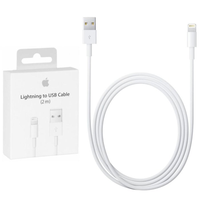 【原廠公司貨】Apple Lightning 8 pin 原廠傳輸充電線 (2m)  iPhone12 pro max