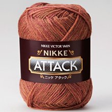 【彩暄手工坊】日本NIKKE  ATTACK ニッケアタック花毛線 ~多色任選！手工藝材料、編織工具 、進口毛線
