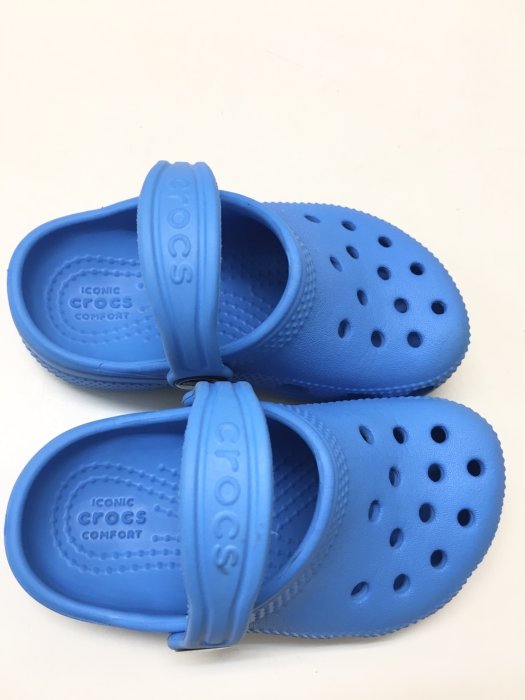 二手 尺寸C7 (16cm) crocs 幼童兒童洞洞鞋 拖鞋 涼鞋