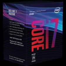 【前衛電腦】第八代 INTEL 英特爾 I7-8700K CPU 中央處理器 1151腳位 3.6G 四核