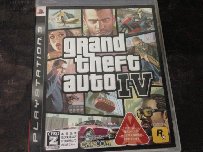 天空艾克斯 600免運 PS3 日版 俠盜獵車手4 GRAND THEFT AUTO IV GTA4