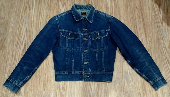 日本製The Real McCoy’s X LEE 101-J Denim Jacket 復刻牛仔丹寧外套 色落美 34