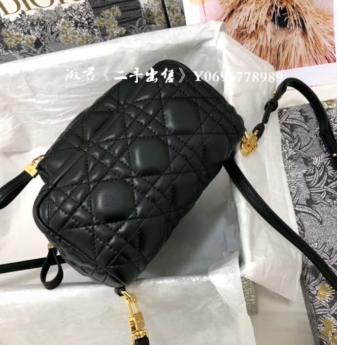 二手出售  Dior 迪奧 Backpack 藤格紋 雙肩包 後背包  背包 M9222