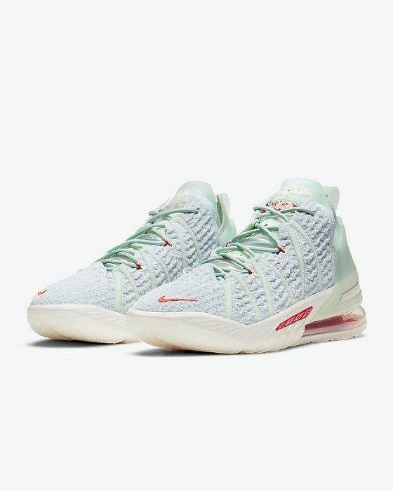 Nike LeBron 18 “Empire Jade” LBJ  DB7644-002 玉璽 紫禁重器