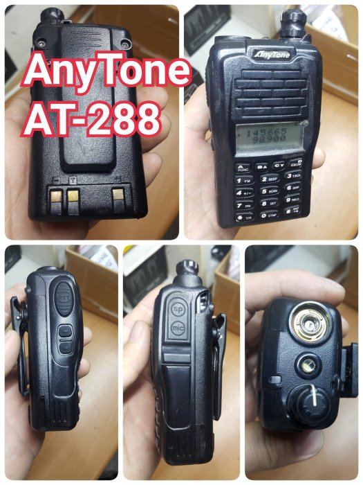 【手機寶藏點】免執照無線電 業餘機業務機 VHF(甚高頻) 對講機 AnyTone 鴻G