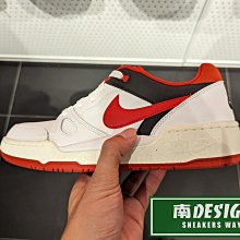 南🔥2023 11月 NIKE FULL FORCE LO 拚接 奶油底 復古 休閒 男款 白黑紅 FB1362-102