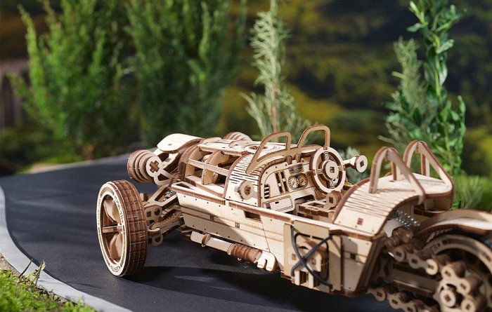 Ugears ڤT] UGR-S Wooden Model Kits DIYҫ