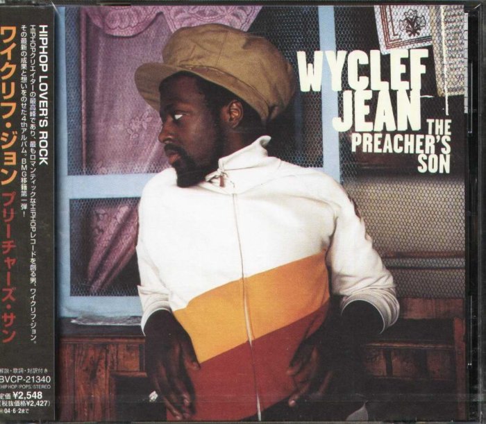 K - Wyclef Jean - The Preacher&#39;s Son - 日版 +1BONUS - NEW