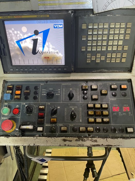 12108~永進CNC銑床TV-188B~中古銑床*傳統磨床*二手機械*傳統機械