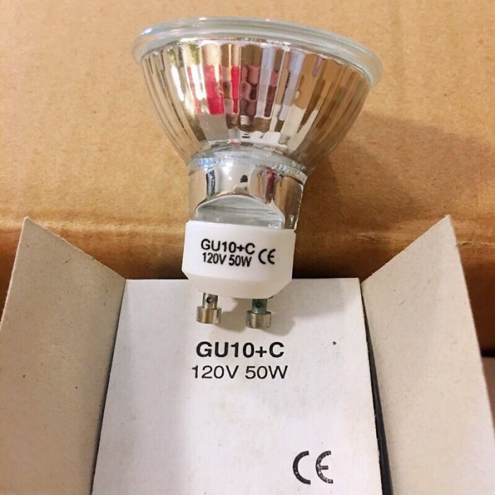 [ACB照明] GU10 110V 35W/50W 鹵素燈泡 融蠟燈 保溫燈泡 投射燈 崁燈 軌道燈 吸頂燈 杯燈