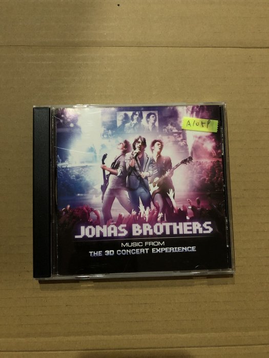 *還有唱片二館*JONAS BROTHERS 二手 A1059 (封面底破.下標幫結)