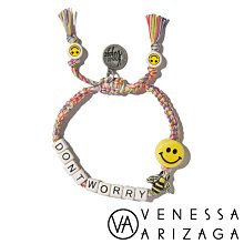 Venessa Arizaga DONT WORRY BEE HAPPY 笑臉彩色手鍊