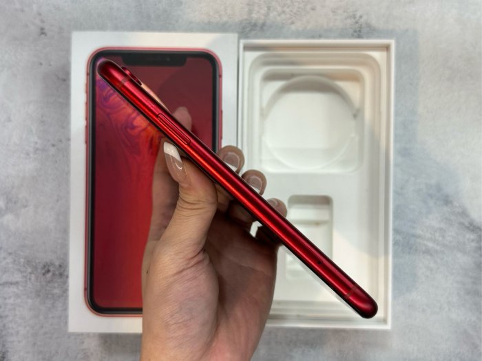 🌚 二手機 iPhone XR 6128G 紅色 台灣公司貨 89%