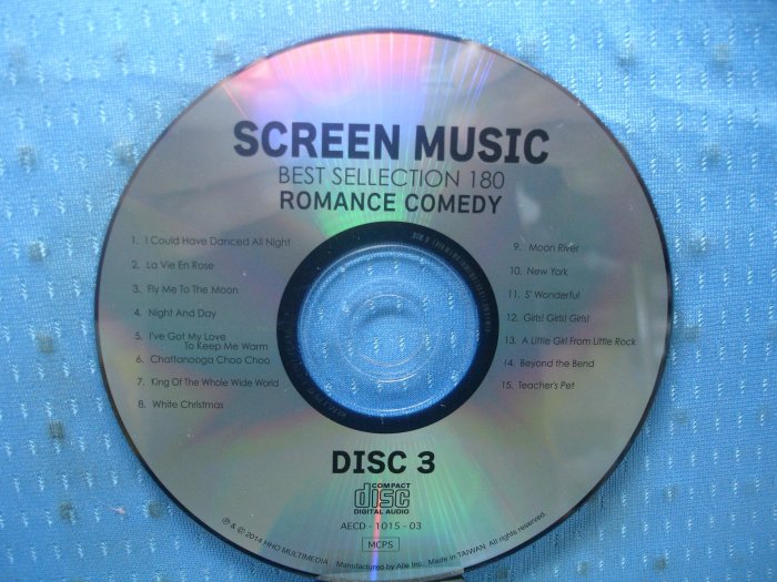 [無殼光碟]EC SCREEN MUSIC  DISC 3