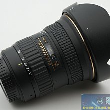 【高雄四海】Tokina 17-35mm F4 PRO FX for Canon EF 九五成新．全幅廣角變焦．保固三個月