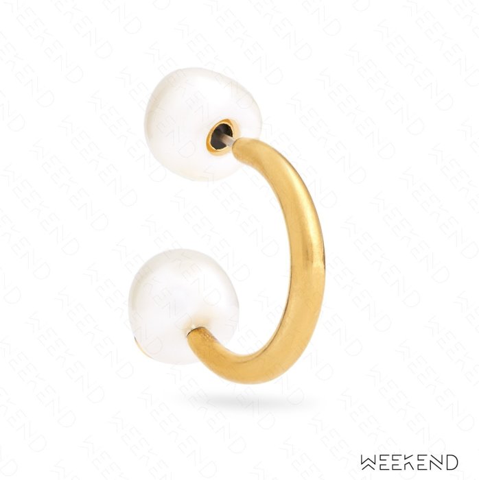 【WEEKEND】 GUCCI Pearl Hoop 珍珠 耳環 17秋冬新款