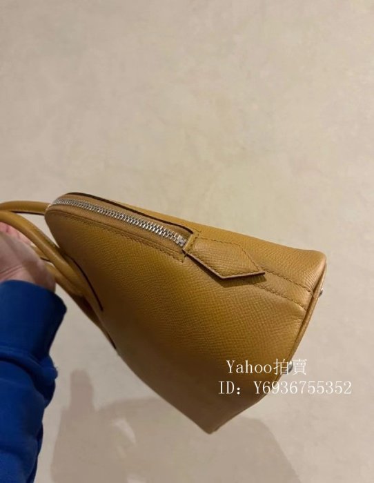 Simon二手正品 愛馬仕 Hermes bolide 1923-25 保齡球包 2S芝麻色  手提包 斜挎包 現貨