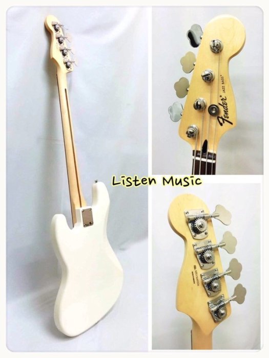 立昇樂器 Fender Standard Jazz Bass Rosewood AWT 玫瑰木指板 電貝斯 墨廠