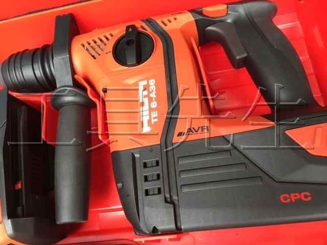 含稅價／TE6A／搭雙鋰電池【工具先生】HILTI＊喜利得＊喜得釘～ 充電式 36V 免出力 四溝 鎚鑽