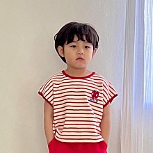 S~XXL ♥上衣(RED) OUI-OUI-2 24夏季 OUI240522-023『韓爸有衣正韓國童裝』~預購