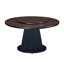 【KA318-9】新圓盤腳4.5尺圓桌(2.5尺轉盤鋁圈1尺)(全組)