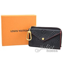 【茱麗葉精品】全新精品 LV M69420 RECTO VERSO 粒面壓花牛皮鑰匙零錢卡包.海軍藍